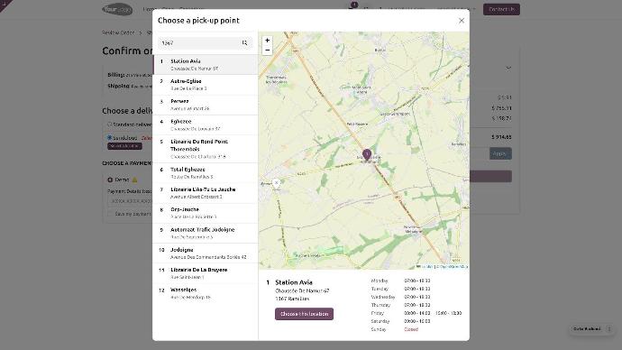 Odoo 18 Map Wizard